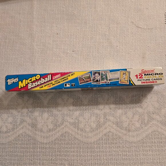 Vintage 1992 Topps Micro Baseball Cards - Picture 2 of 5